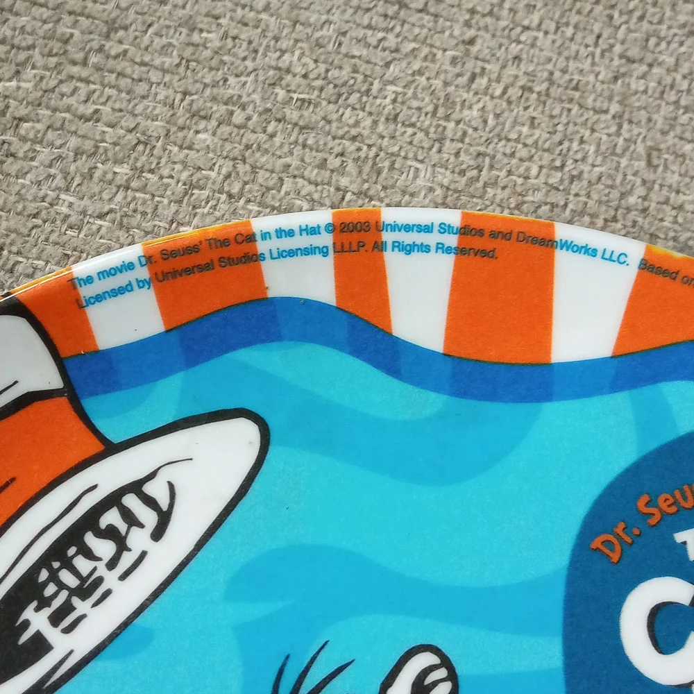 2003 Cat in the Hat Plate - Picture 4 of 8